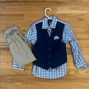 3 piece Nautica Boys Dress Outfit